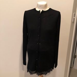 Loft maternity black sweater